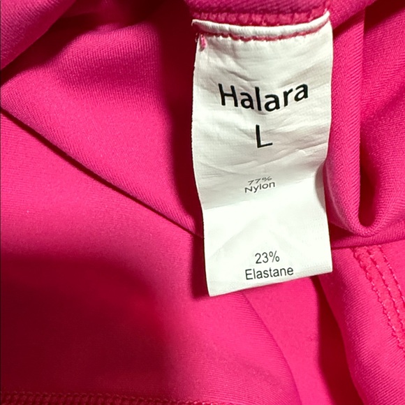 HALARA Hot Pink Peek A Boo Nylon-Blend Athletic Dress - Picture 2 of 5
